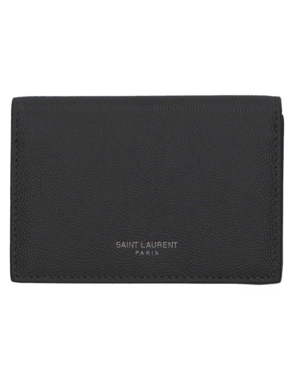 Saint Laurent Paris Leather Card Case